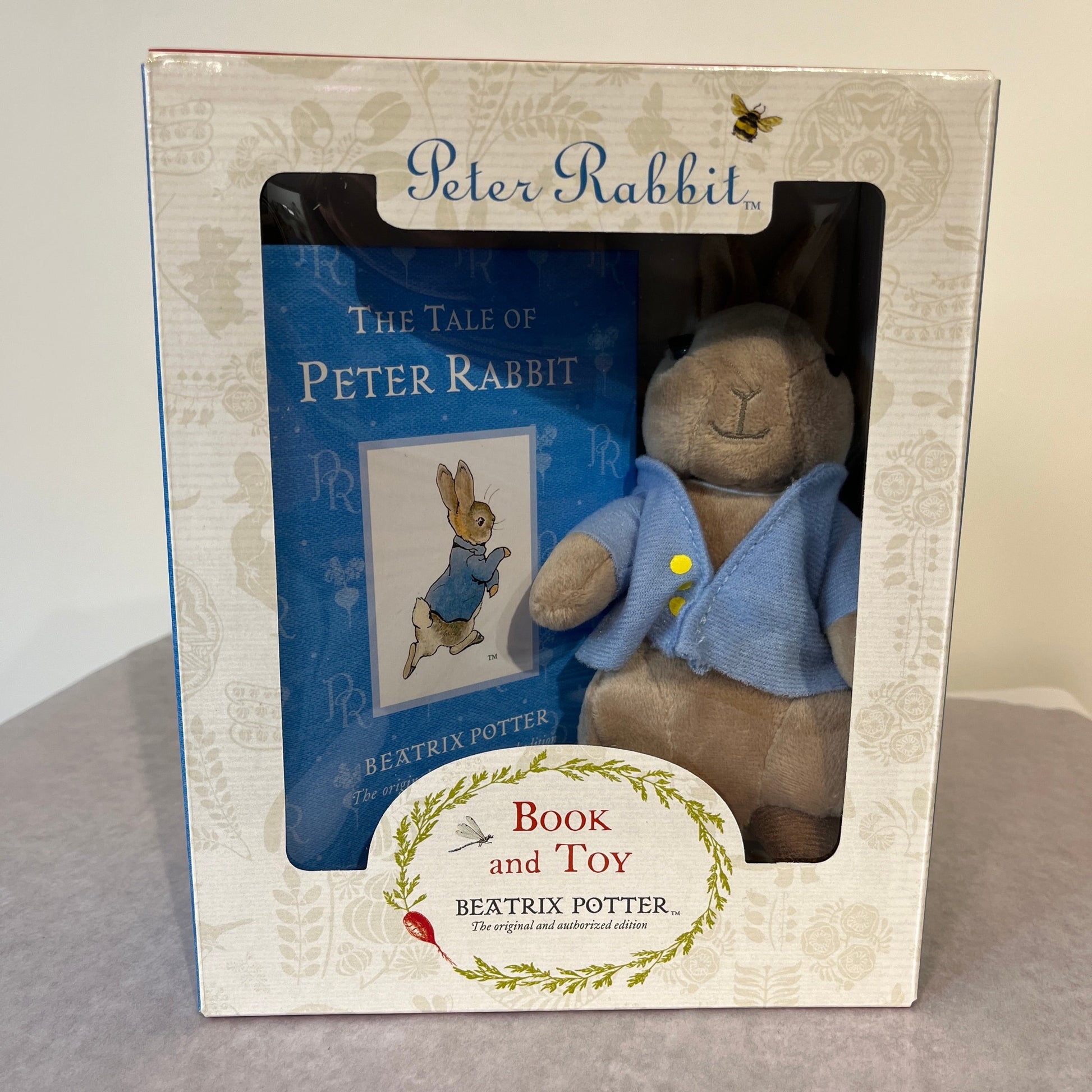 Peter Rabbit - Deluxe 4 Book & Plush Set